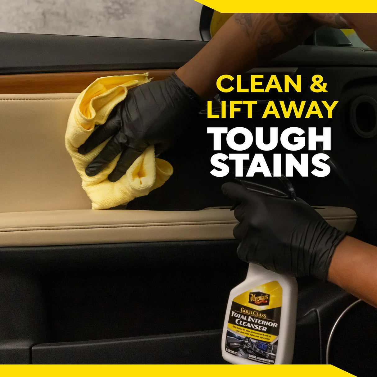 תרסיס ניקוי פנים לרכב Meguiar's Gold Class Total Interior Cleanser 473 מ״ל