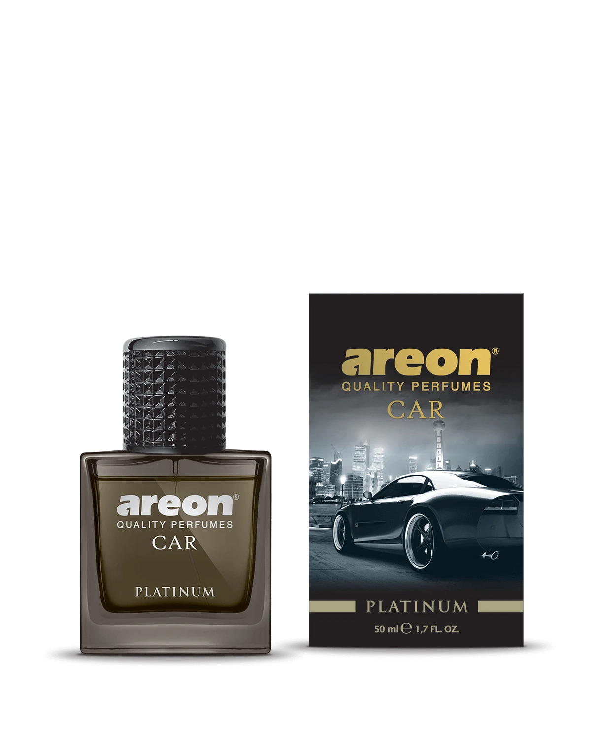 AREON Platinum MCP06 – בושם רכב 50 ml בניחוח עשיר ומעודן
