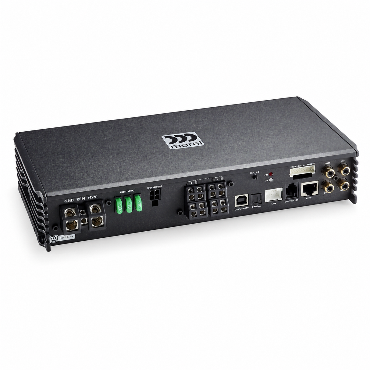 Morel MDSP8/6A מגבר DSP לרכב 6 ערוצים