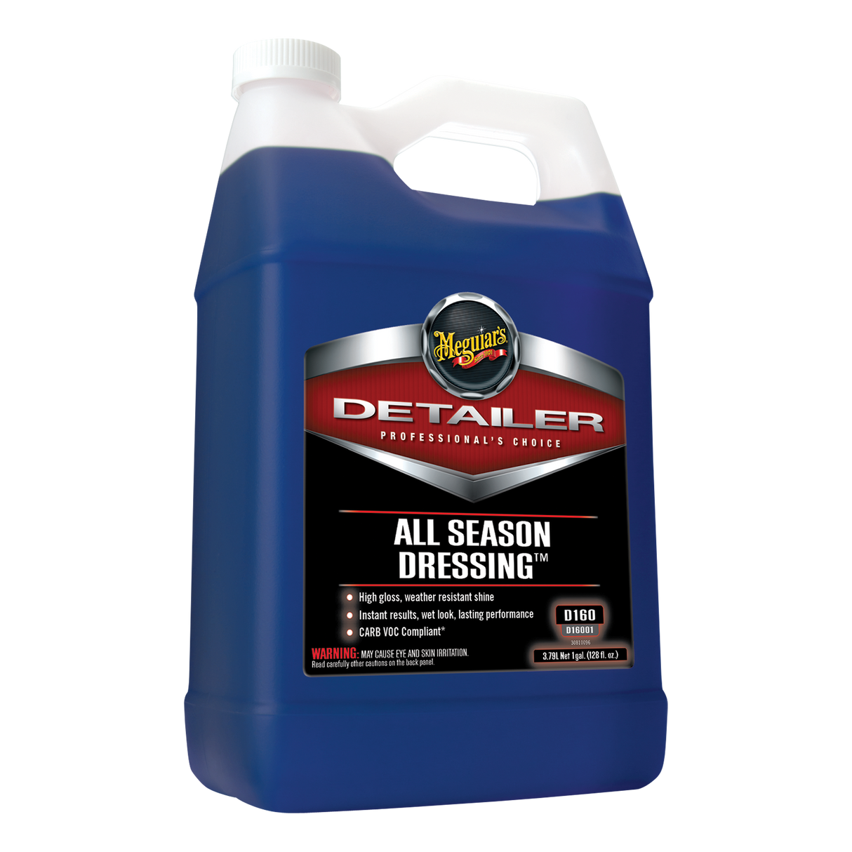 Meguiar’s All Season Dressing D16001 – מבריק גומי ופלסטיק חיצוני 1 גלון