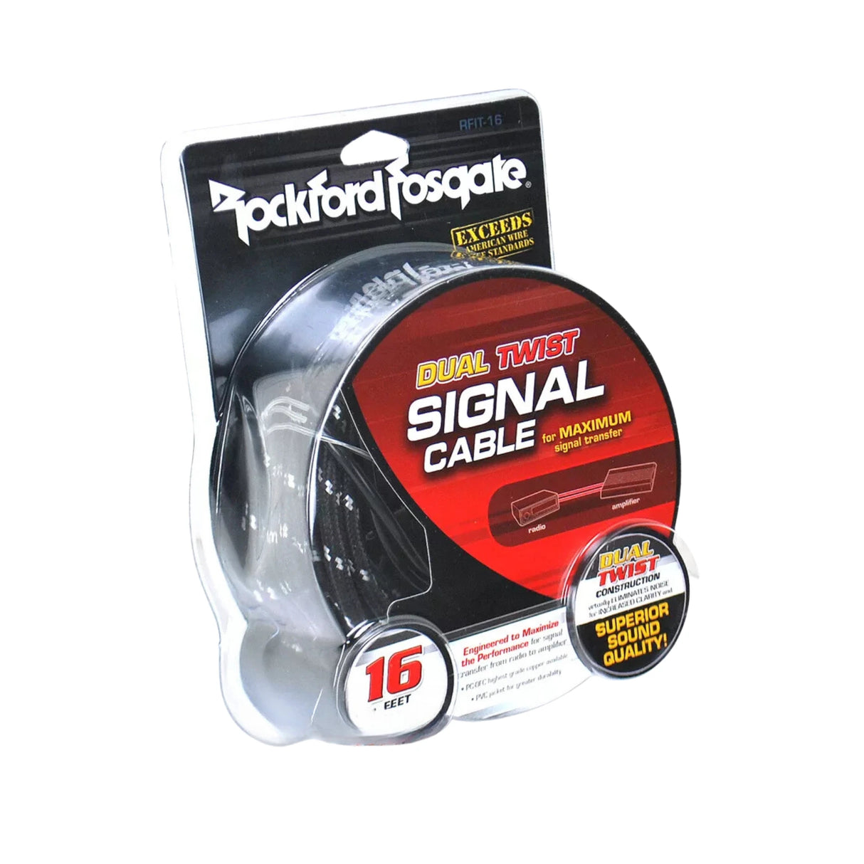 כבל אות Dual Twist פרימיום באורך 4.8 מטר