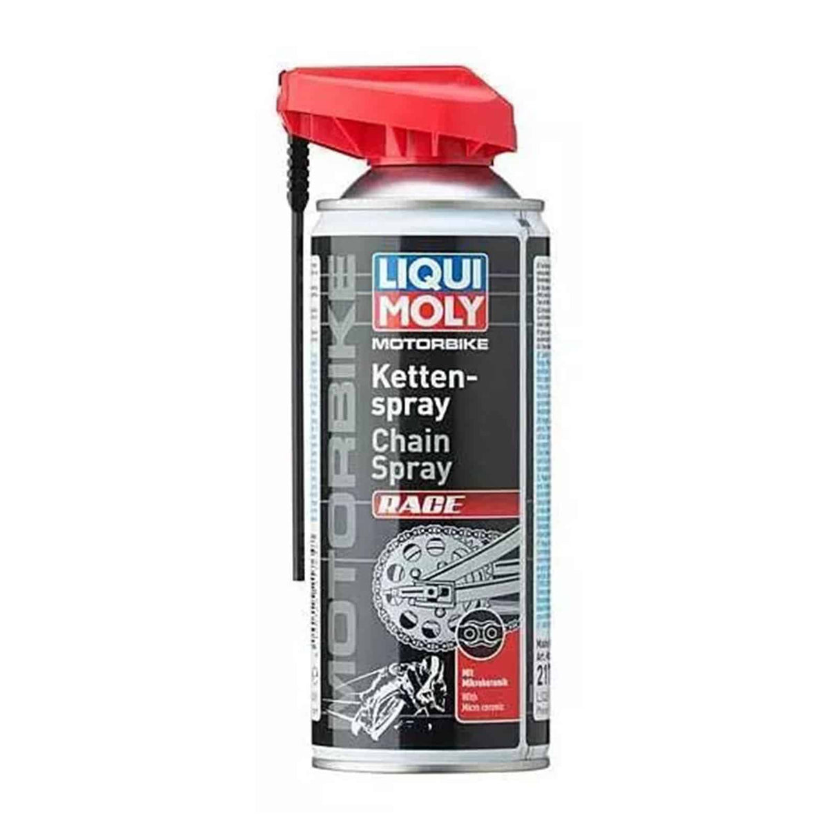ספריי שרשרת לאופנוע Liqui Moly Motorbike Chain Spray Race 400 מ"ל
