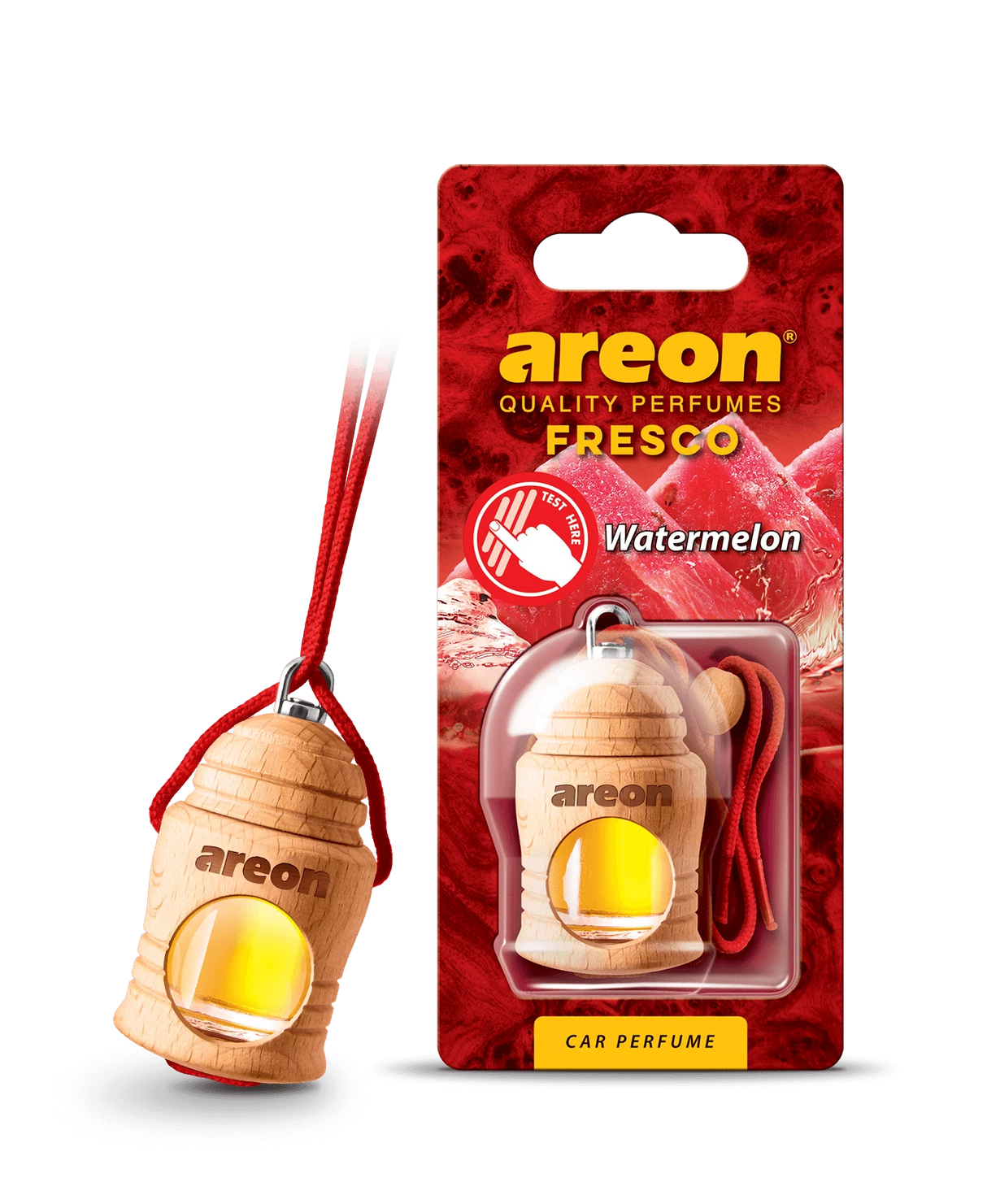 AREON FRESCO Classic Watermelon FRTN35 – מפיץ ריח תלוי-עץ בניחוח אבטיח מתוק