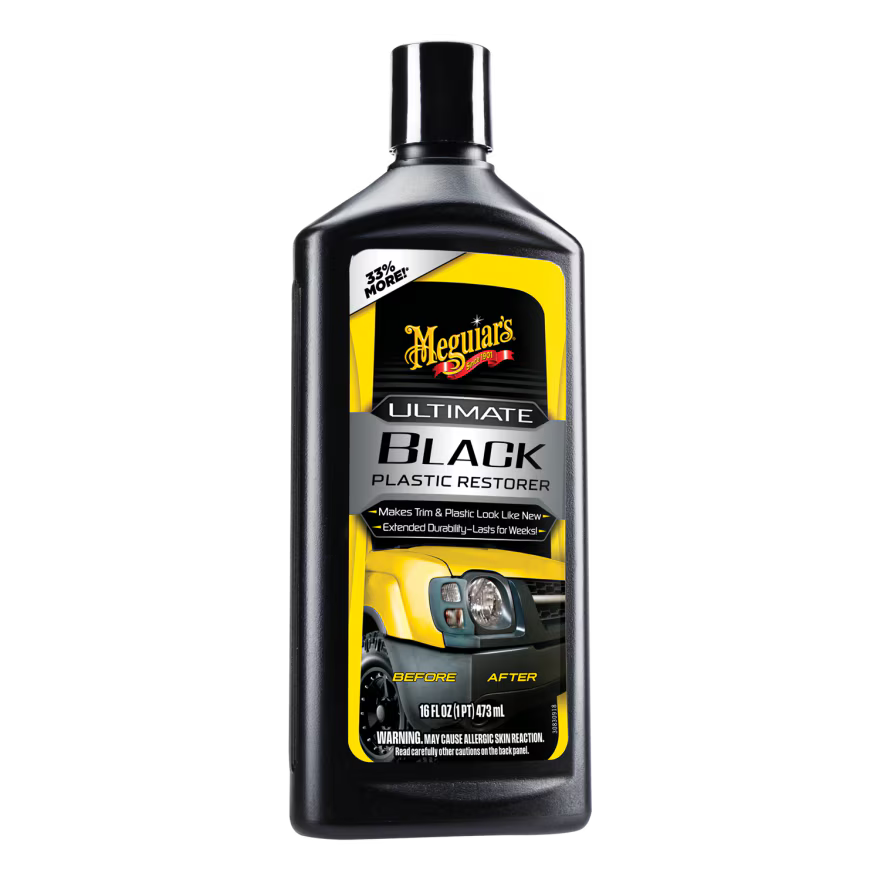 מחדש פלסטיק שחור וגומי Meguiar’s Ultimate Black Plastic Restorer