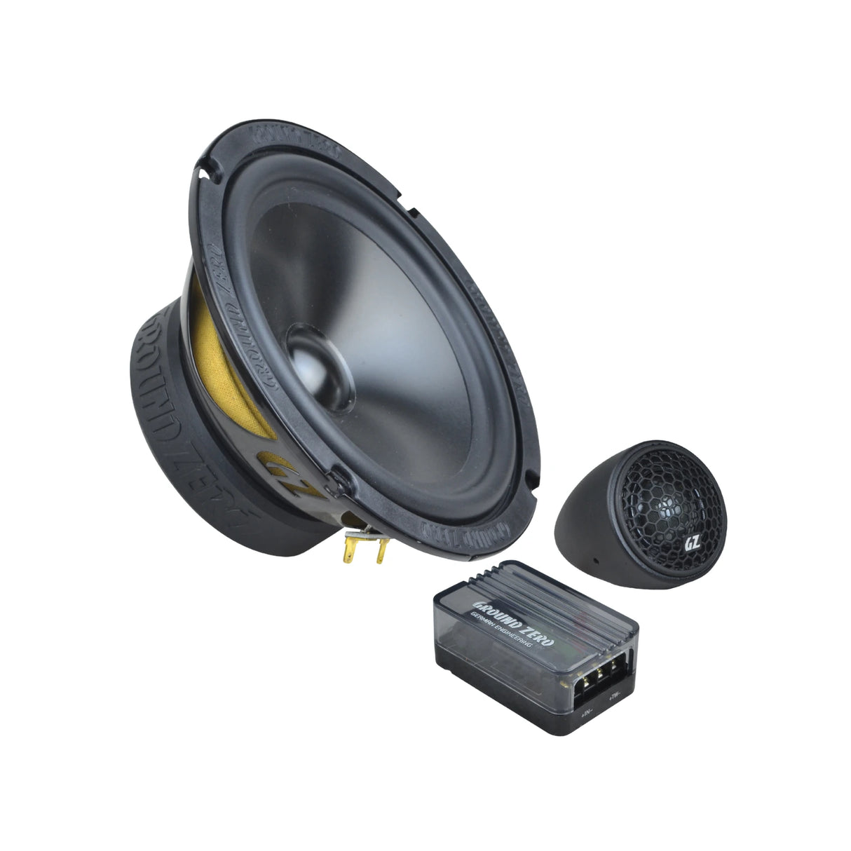 זוג קומפוננט - GROUND ZERO GZRC 165.2SQ-IVX