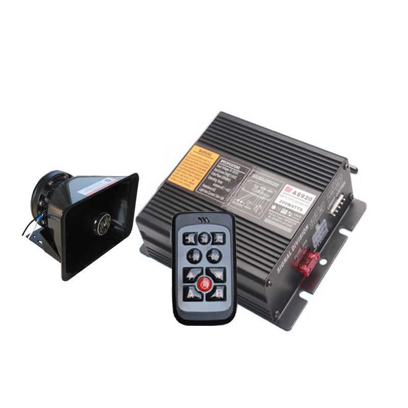 מערכת כריזה + שלט לרכב PA920 W400