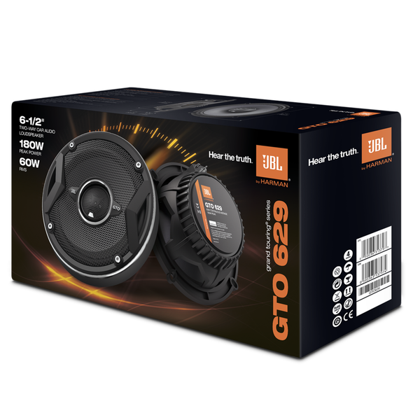 זוג רמקולים לרכב JBL GTO629 בגודל 6.5 אינץ