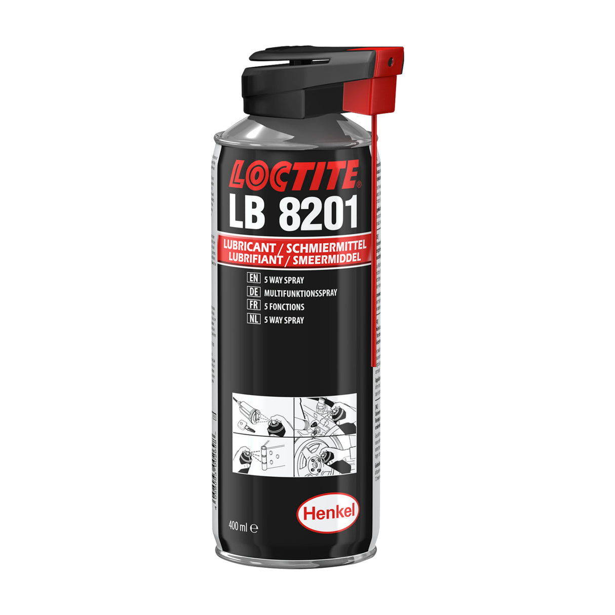 תרסיס שחרור ושימון LOCTITE® LB 8201