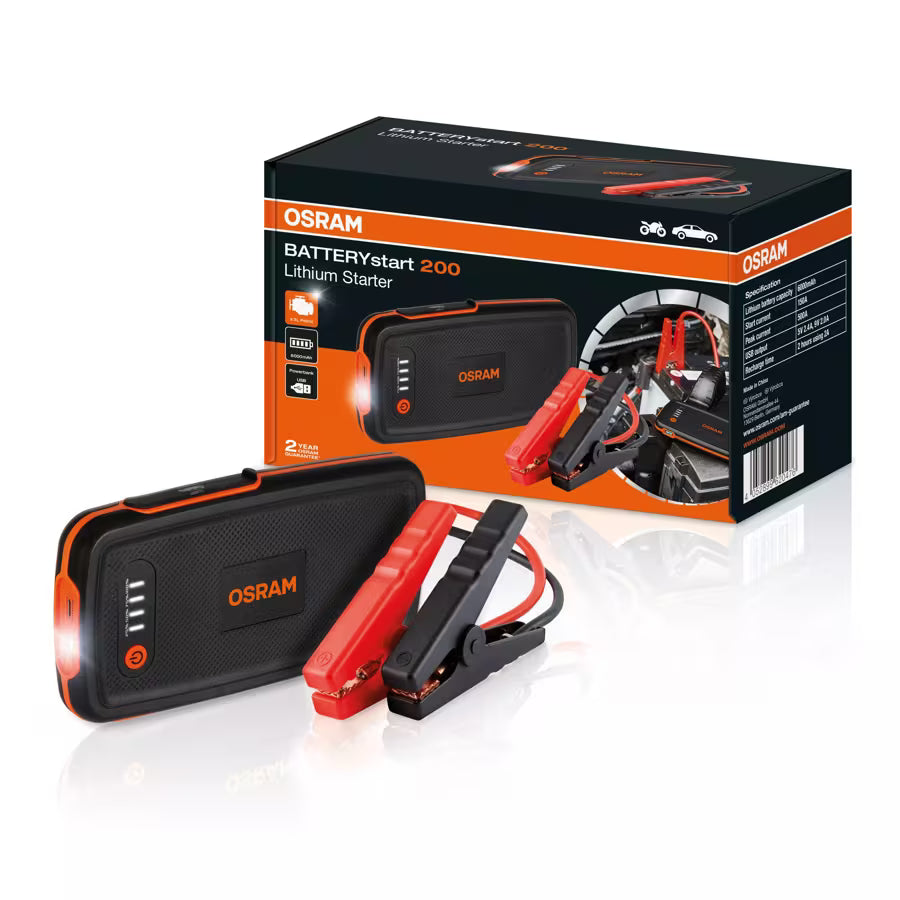 בוסטר התנעה OSRAM BATTERYstart 200