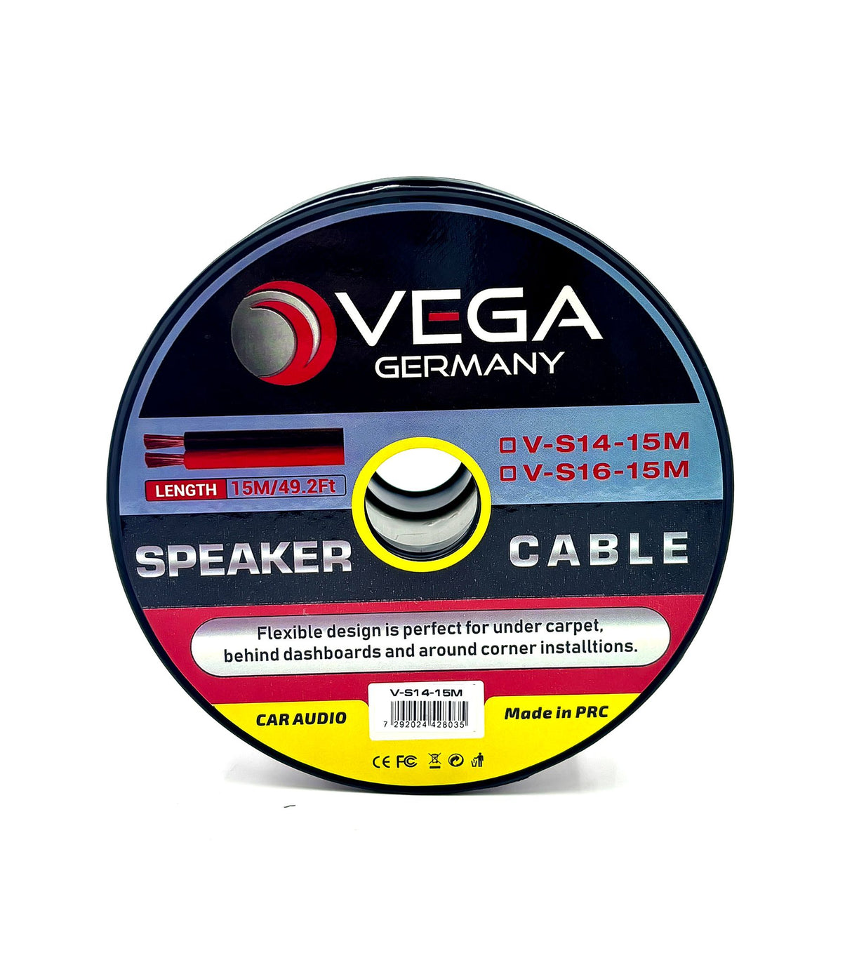 כבל רמקול 15 מטר 14G