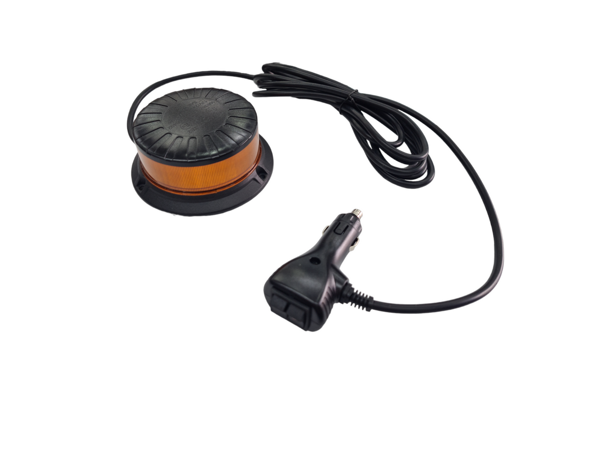 פנס גג מהבהב לדים מיני צהוב