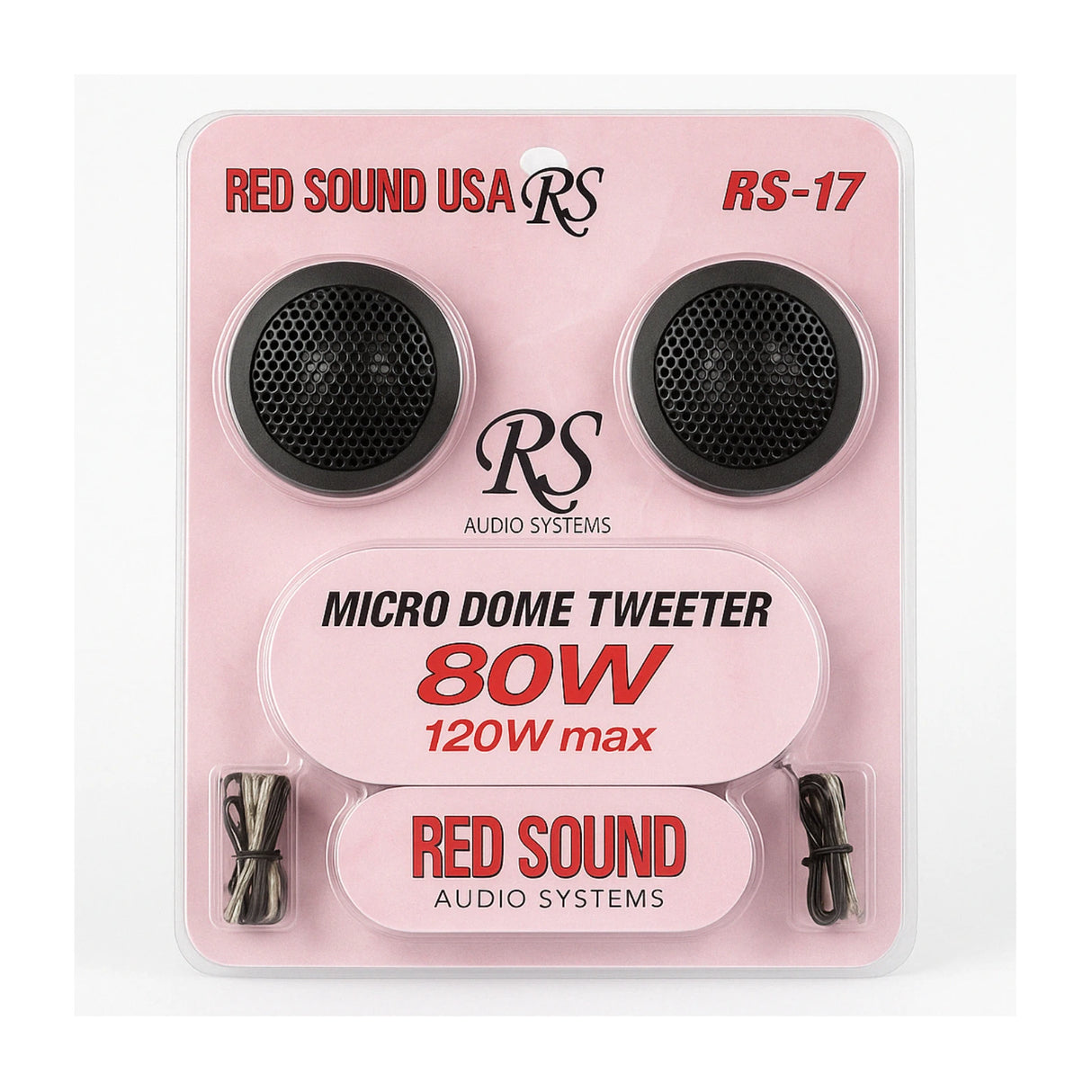 זוג טוויטרים RED SOUND RS-17