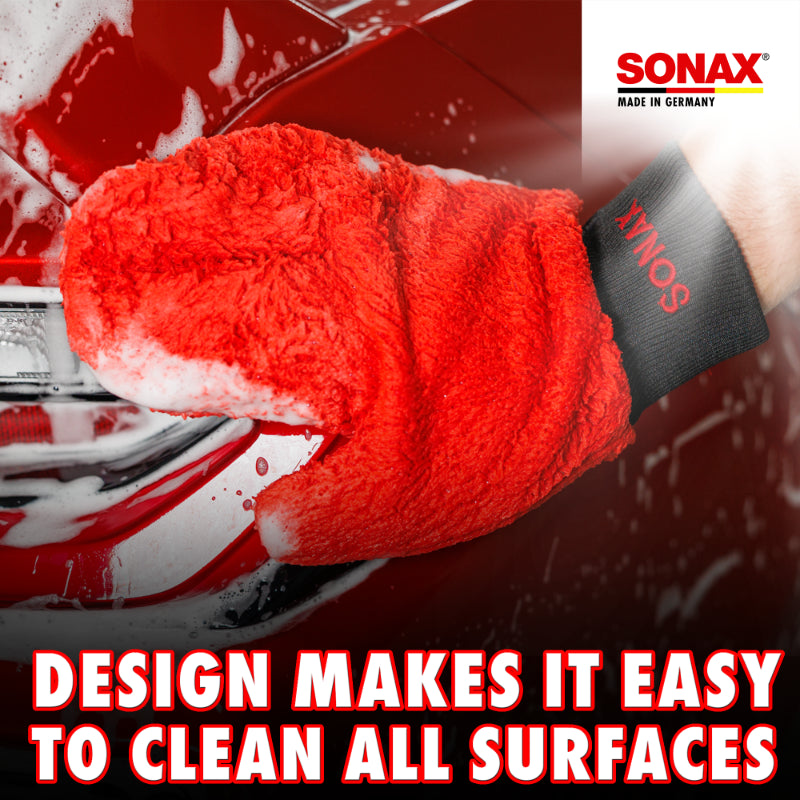 כפפת מיקרופייבר לשטיפה SONAX Microfibre Wash Glove