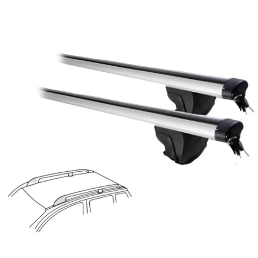 גגון מקשר לרכב אלומיניום 135 ס״מ