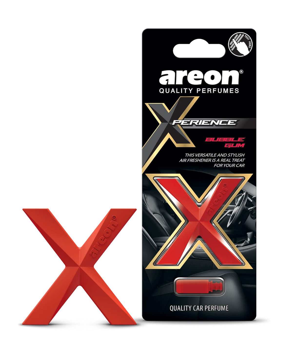 AREON Xperience Bubble Gum APX03 – מטהר אוויר בניחוח מסטיק מתוק