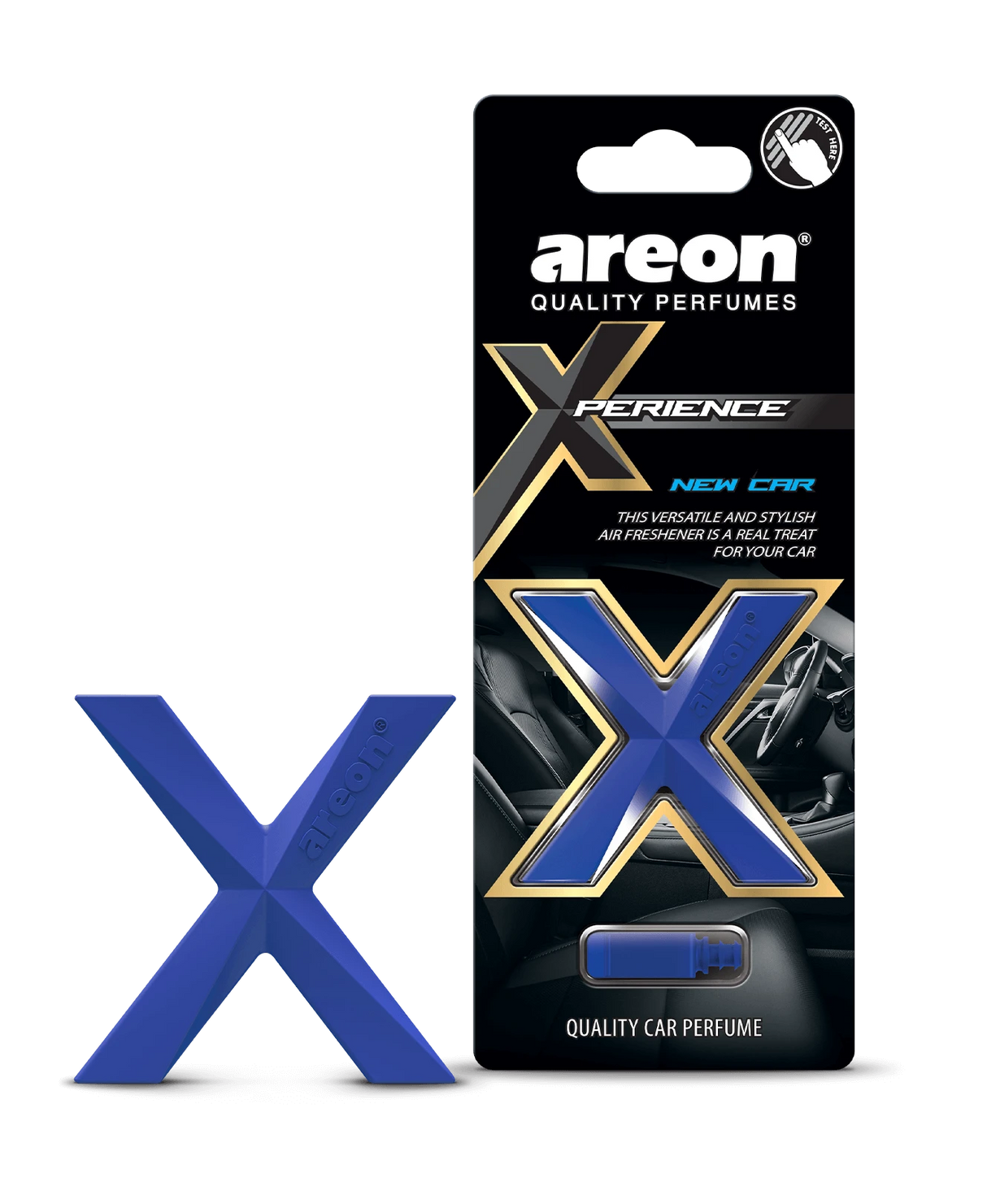 AREON Xperience New Car APX04 – מטהר אוויר בניחוח "ניו קאר" יוקרתי ורך
