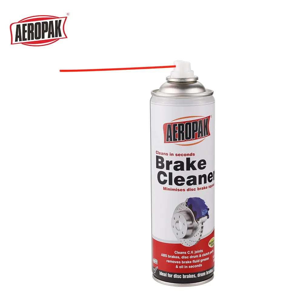 תרסיס לניקוי בלמים וחלקים מכניים Aeropak Brake & Parts Cleaner – 500 מ״ל