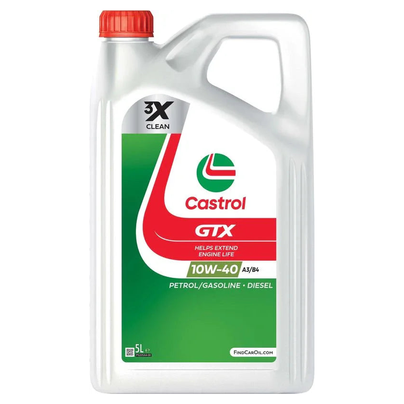 שמן מנוע Castrol GTX 10W-40 A3/B4 5 ליטר