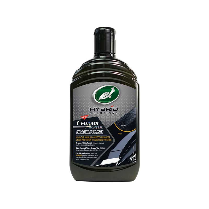 פוליש קרמי שחור Turtle Wax Hybrid Solutions Ceramic Acrylic Black Polish