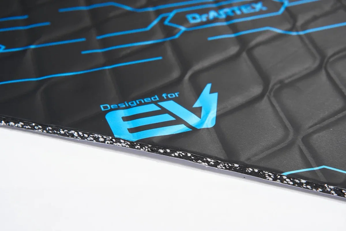 יריעות בידוד ושיכוך רעידות DrARTEX Electra EV Blue 5.0 – תמונה 4