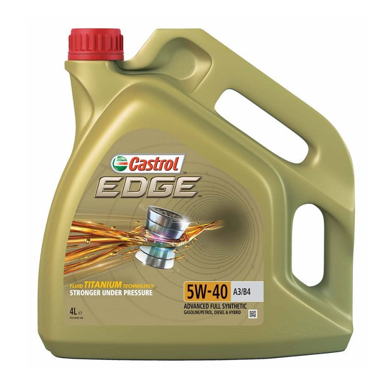 שמן מנוע Castrol EDGE 5W-40 A3/B4 בנפח 4 ליטר