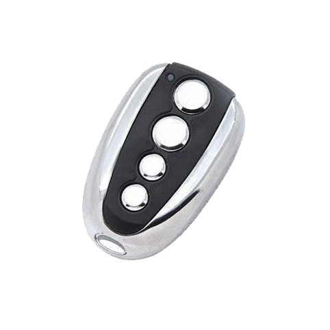 שלט אונברסלי אלפא 17 4 לחצנים עגולים כסוף