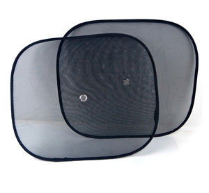 זוג וילונות צד שחור