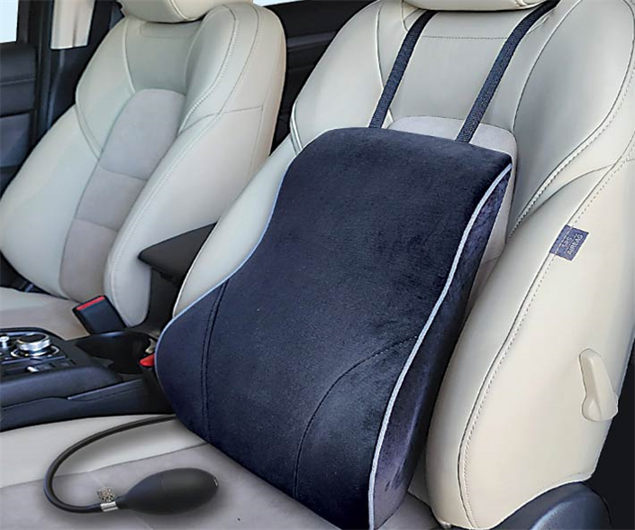 כרית גב מדיקל - משענת גב ארגונומית עם כרית אוויר מתנפחת