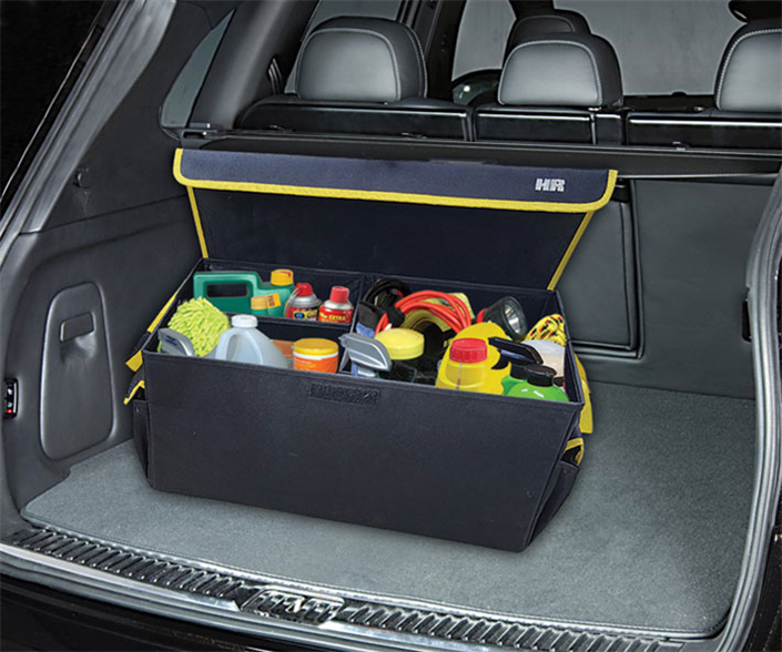 ארגונית סגורה לתא מטען ברכב