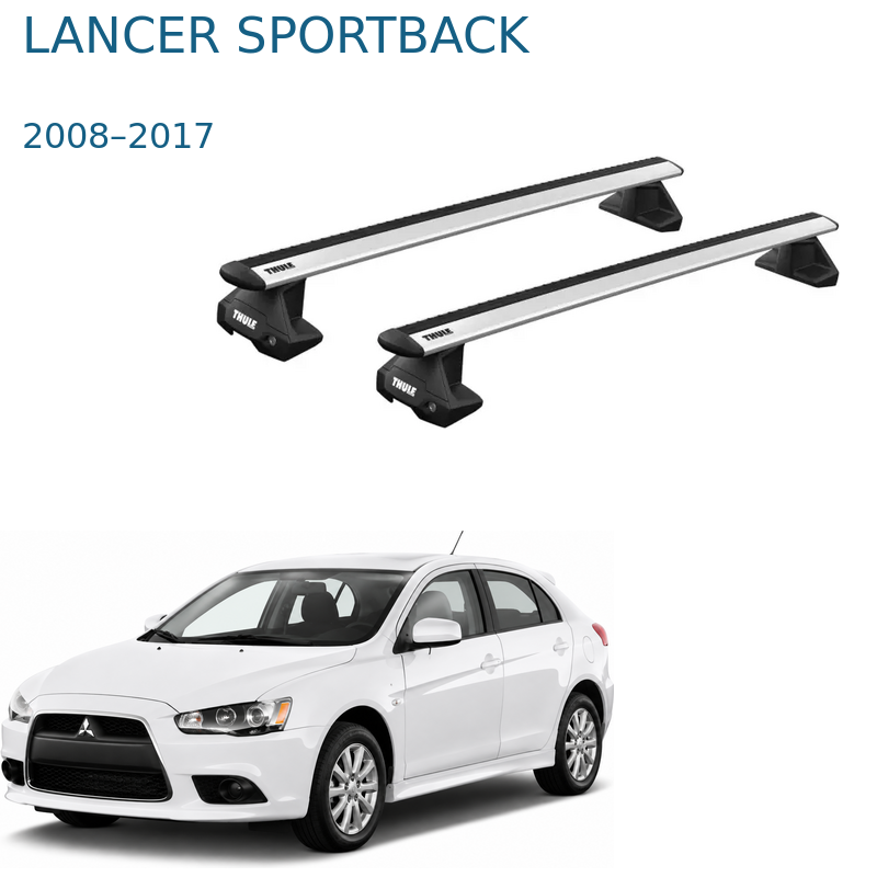 גגון Fixpoint בסיסי למיצובישי לנסר ספורטבק 2008–2017