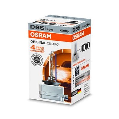 נורת קסנון (יחידה אחת) OSRAM D8S XENARC ORIGINAL