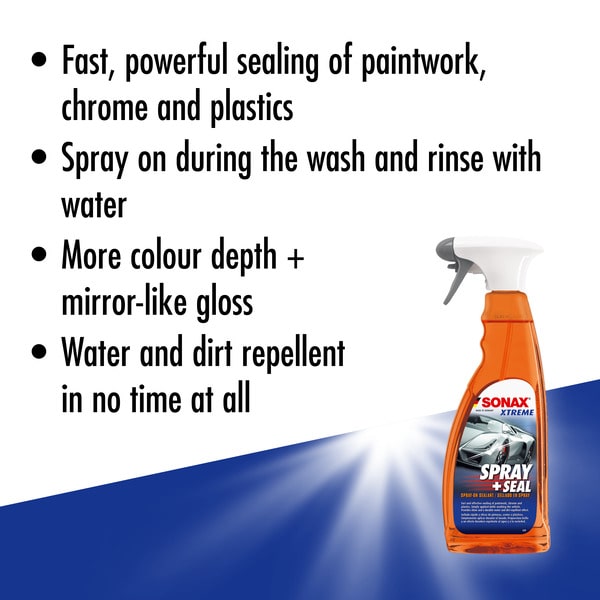ספריי הגנה קרמית SONAX XTREME Spray + Seal 750ml