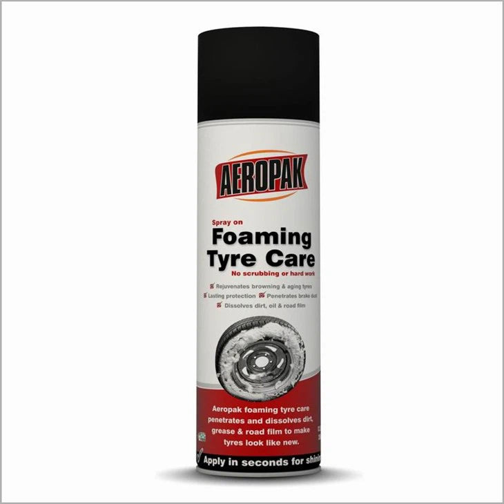 קצף ניקוי לצמיגים Aeropak Tyre Foam Cleaner – 500 מ״ל