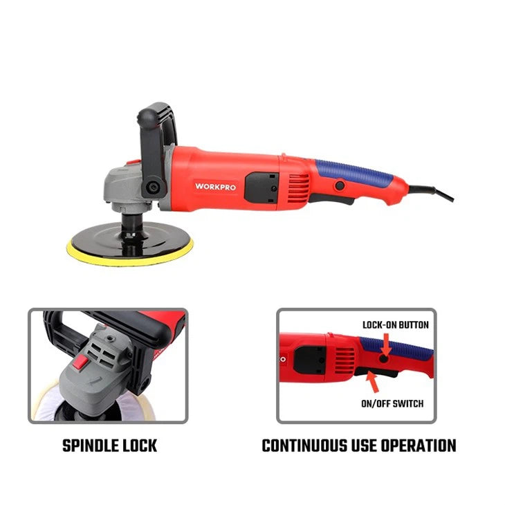 פולישר חשמלי Workpro 1400W 180mm