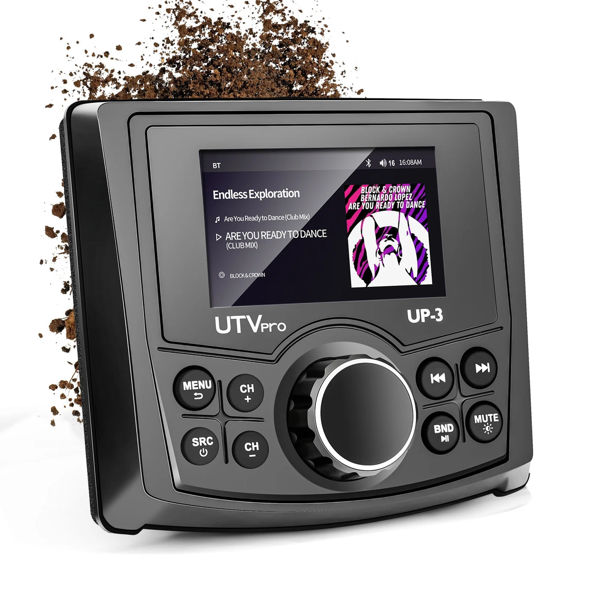 יחידת מקור ימית Velex UP3 עם Bluetooth ומסך צבעוני