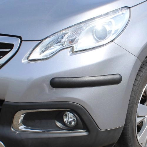 זוג מגני פגוש לרכב 370 מ״מ שחור