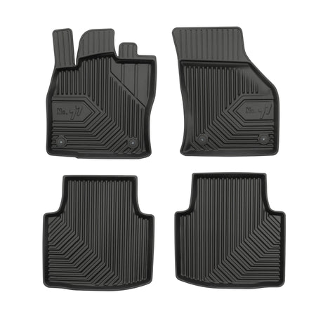 סט שטיחים 3D לסקודה סופרב 2015–2023 – PVC – תמונת מוצר