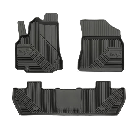 סט שטיחים 3D לסיטרואן ברלינגו 2008–2018 – PVC – תמונת מוצר