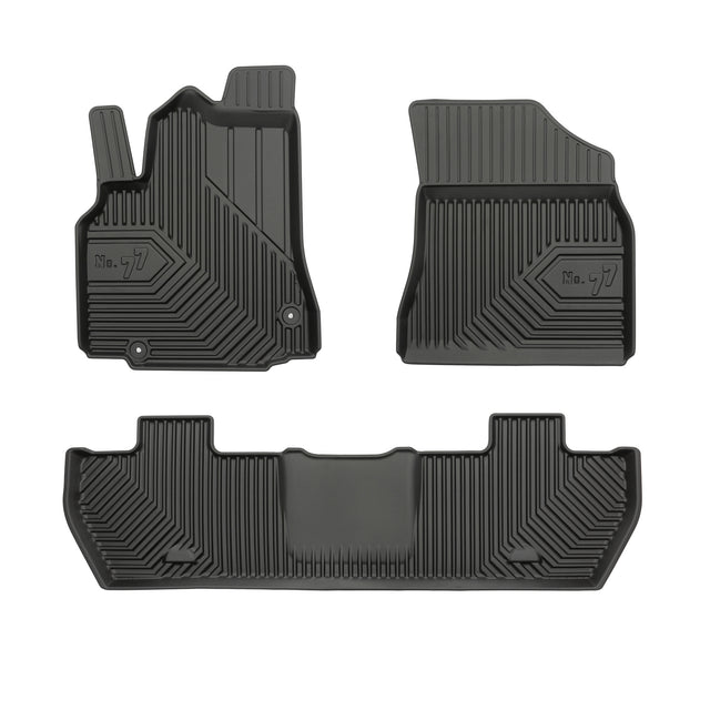 סט שטיחים 3D לסיטרואן ברלינגו 2008–2018 – PVC – תמונת מוצר