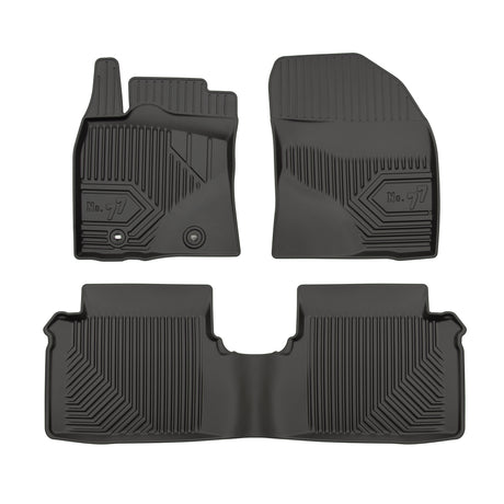 סט שטיחים 3D לטויוטה אוונסיס 2009–2018 – PVC – תמונת מוצר