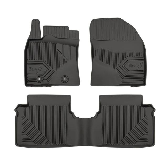 סט שטיחים 3D לטויוטה אוונסיס 2009–2018 – PVC – תמונת מוצר