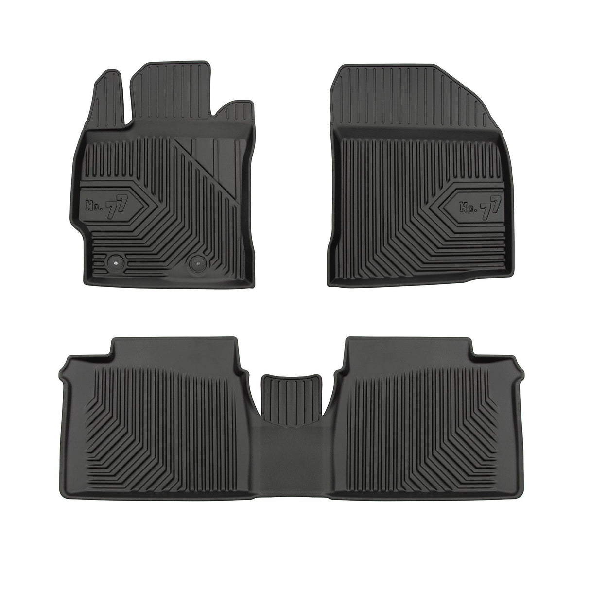 סט שטיחים 3D לטויוטה קורולה 2013–2019 – PVC – תמונת מוצר