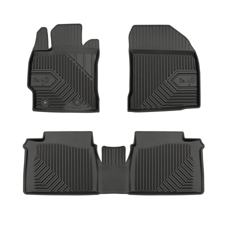 סט שטיחים 3D לטויוטה קורולה 2013–2019 – PVC – תמונת מוצר