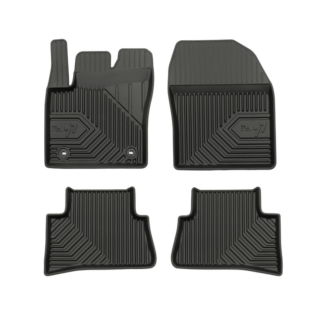 סט שטיחים 3D לטויוטה C-HR מ-2016 – PVC – תמונת מוצר