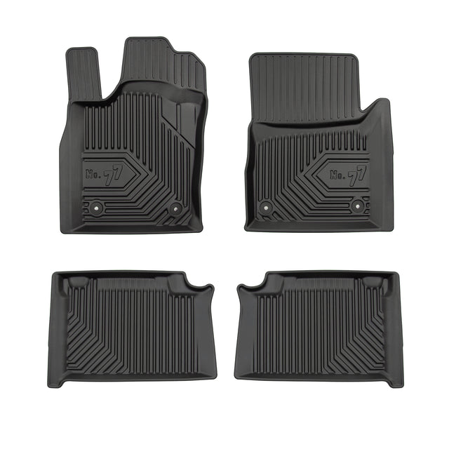 סט שטיחים 3D לג׳יפ גרנד צ'ירוקי 2010–2021 – PVC – תמונת מוצר