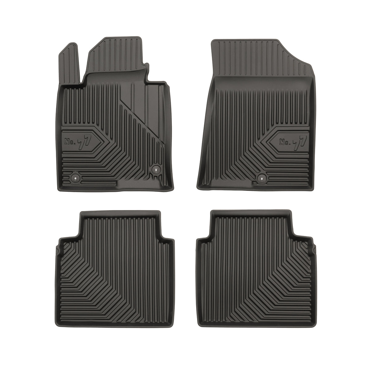 סט שטיחים 3D ליונדאי סונטה 2014–2019 – PVC – תמונת מוצר