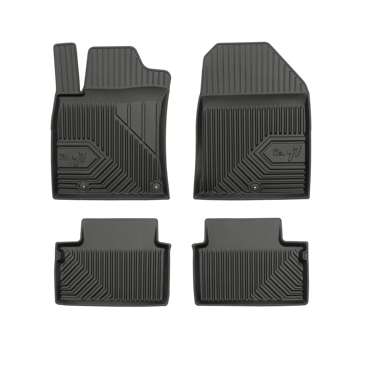 סט שטיחים 3D ליונדאי i30 2017–2020 – PVC – תמונת מוצר