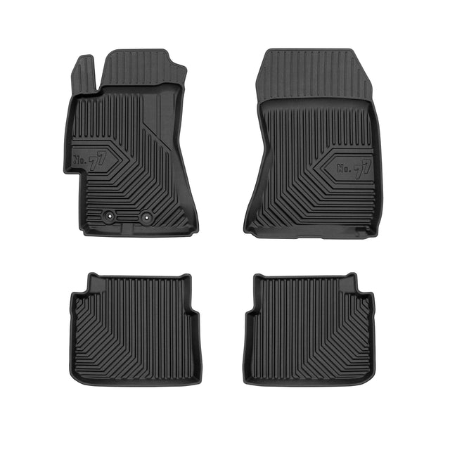 סט שטיחים 3D לסובארו אימפרזה 2007–2011 – PVC – תמונת מוצר