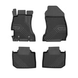 סט שטיחים 3D לסובארו אימפרזה 2011–2016 – PVC – תמונת מוצר