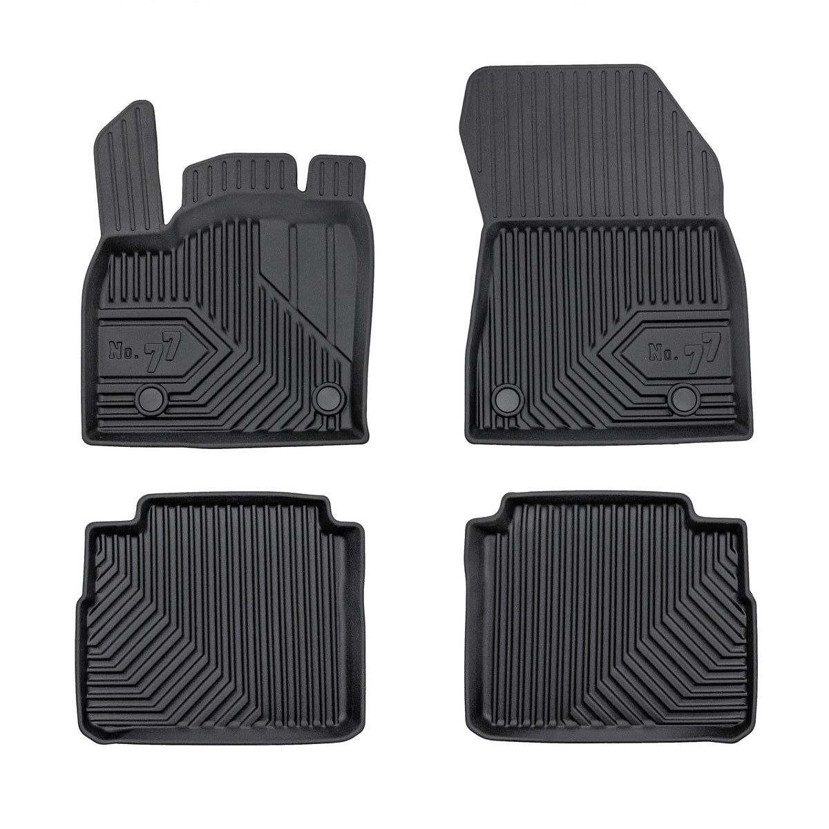 סט שטיחים 3D לניסאן X-Trail מ-2021 – PVC – תמונת מוצר